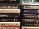17vintage 8 track beatles Alice Cooper cat Stevens pink floyd Boston America