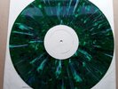 KISS Fried Alive marbled green vinyl LP EX+/VG+ Long Beach 1974 Rare
