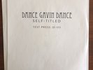 Dance Gavin Dance - TEST PRESS # 05 of 05 - Self Titled LP Rise RARE