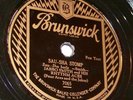 Hot Race Brunswick 7065 Jabbo Smith Rhythm Aces-Sau Sha Stomp (Chicago 1929)