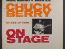 CHUCK BERRY: On Stage LP (Mono, black lbl, shrink, old price sticker on back sh