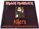 IRON MAIDEN - KILLERS / LIVE IN NEW YORK 1981 - LP WHITE VINYL CONCERT RARE X173