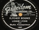 LONNIE LYONS FLYCHICK BOUNCE b/w FAR AWAY USA FREEDOM 78 RPM E+ EX PLUS GRADE