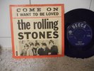 Rolling Stones 45,,Come On )))))))) DENMARK RARE 7 RED FRAME