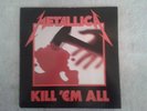 Metallica Kill em All original 1983 vinyl in excellent condition
