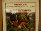 AXS 6000 MAHLER Symph no's 1 to 4 HAITINK  CONCERTGEBOUW ORCH PHILIPS 6LP BOX EX