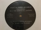 1986 MINT NEW That's Unbelievable MC Tee Why? & DJ Jathou 12