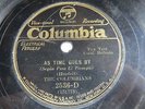 The Columbians - COLUMBIA 2536-D - As Time Goes By