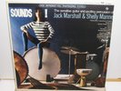 Jack Marshall & Shelly Manne Stereo LP - Sounds - Cheesecake Sexy Cover Art
