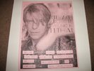 DAVID BOWIE MUSIC IS LETHAL LTD CLEAR VINYL LP ONLY 5OO MADE