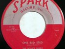 HEAR doo wop 45 RPM THE HONEY BEARS One Bad Stud, It's A Miracle SPARK