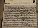 ARTHUR GRUMIAUX Bach: Violin Sonata & Partita 2 PHILIPS Holland Plum 1st Stereo