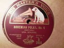 1926 UNA MABEL BOURNE PIANO Granados Moresque/ Smetana Bohemian Polka 78