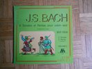 DEVY ERLIH - Bach : sonata 2 partita 2 - ADES stereo 13.055 - TOP RARITY