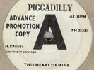 JIMMY JAMES**THIS HEART OF MINE**DEMO**DANCER**NORTHERN SOUL**HEAR IT