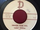 Tommy Hudson and the Savoys D Records Swanee River Gal b/w Band Stand Stomp