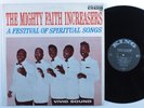MIGHTY FAITH INCREASERS Festival Of Spiritual Songs KING LP mono
