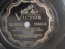 Ray Noble - 78rpm single 10-inch – Victor V.E. #25422 Easy To Love
