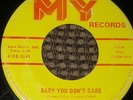 RARE FUZZ GARAGE THE LIGHT BRIGADE BABY YOU DON'T CARE 45 7