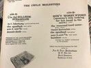 THE CHILD MOLESTERS: