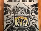 THIN LIZZY - JAILBREAK LP       ( ORIGINAL 1ST U.S. PRESSING , BRIAN ROBERTSON )