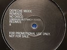 DEPECHE MODE REMIXES - NO DISCO / WORLD IN MY EYES - VINYL MAXI (12
