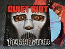 Quiet Riot Terrified LTD Azur Blue/Red Splatter Color Vinyl LP w Insert Rare 350