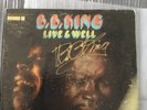 B B King - Live and Well Signed Vinyl LP - Bluesway 1969