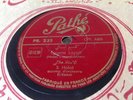 78 rpm SALIM HALALI - Rare Algerian Arabic- Taqsim Layali - PATHE PR 232