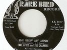 EARL LEWIS She Blew My Mind RARE BIRD  NORTHERN SOUL 45