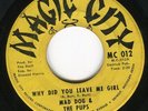 MAD DOG why did you leave me 45 stunning NORTHERN SOUL funk CROSSOVER hear ?