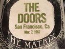 Doors - Live at the Matrix San Francisco March 7 1967 RSD limited edition
