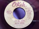 Rare Purple Promo DJ Soul 45 : The Vibrations   Walter Jackson   Okeh 7204/7205