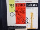 SOD BUSTER BALLADS Folk Songs of the Early West Records 78 RPM Woody Guthrie