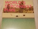 gaz coombes worlds strongest man mint coloured vinyl +signed print