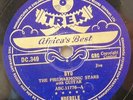 ZIMBABWE OR SOUTH AFRICA 78 RPM PHILHARMONIC STARS VOCAL GUITAR JIVE HEAR