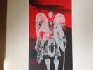 WHITE STRIPES - 2007 ROME GIG POSTER - SIGNED/NUMBERED ROB JONES 45/231