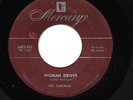 THE CARLISLES 45RPM '53 MERCURY WOMAN DRIVER EARLY COUNTRY ROCKABILLY VG+ VINYL