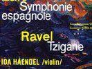 IDA HAENDEL LP:  SUPRAPHON SUA ST 50615 LALO & RAVEL VIOLIN & ORCH. CZECH NM/M