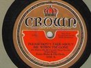 c 78 RPM Eubie Blake Crown 3090 in V+