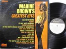 MAXINE BROWN LP, GREATEST HITS (WAND US Issue EX/EX)