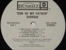 GIORGIO MORODER Son Of My Father WLP DJ Promo Copy 1972 Lp NM Shiny Beauty