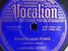 LOUISIANA JOHNNY VOCALION 03497 BLUES 78 RPM E