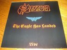 Saxon-The eagle has landed (live) LP,Carrere Germany 1982,rar,10 Tracks,mint