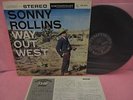 JAPAN LP SONNY ROLLINS WAY OUT WEST LAX3010 KING INSERT RAY BROWN SHELLY MANNE