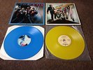 THE DICKIES LPS X 2 NR MINT  YELLOW BLUE VINYL DAWN OF THE INCREDIBLE SHRINKING