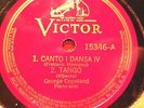 1933 GEORGE COPELAND Piano Albeniz TANGO ESPAGNOLE/ Frederic Mompou CANTO I DA78