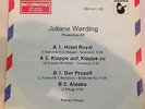 7'EP Juliane Werding  Der Prozeß/Alaska/Hotel Royal/Klappe auf...  PROMO Hansa