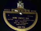EUROJAZZ - RAY VENTURA COLLEGIANS - Some Sweet day - 78 RPM Odeon