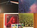 Pink Floyd: Dark Side of The Moon NM COMPLETE POSTER AND STICKERS/MEDDLE NM